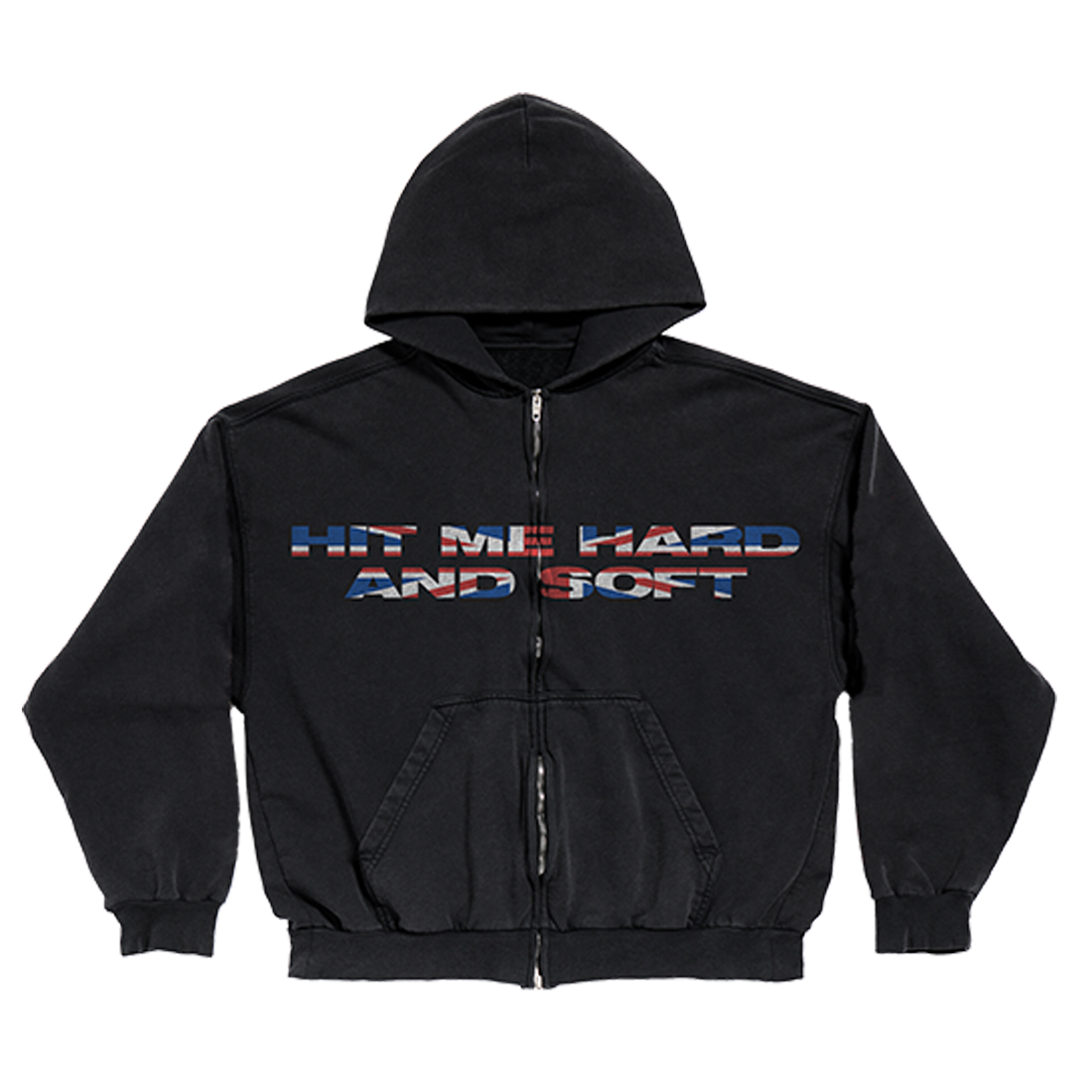 LONDON FLAG ZIP HOODIE