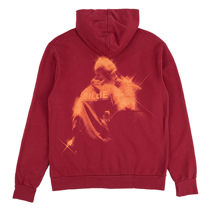 ENCORE RED ZIP HOODIE