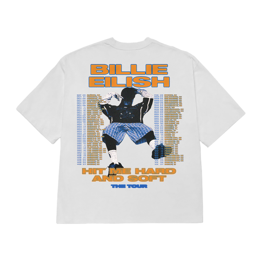 HIT ME HARD AND SOFT TOUR TEE
