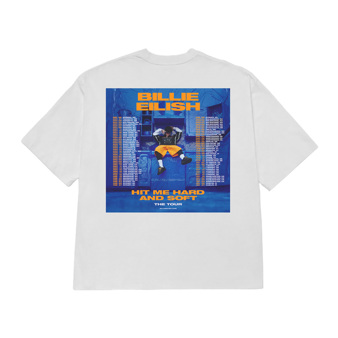 HIT ME HARD AND SOFT POSTER TEE