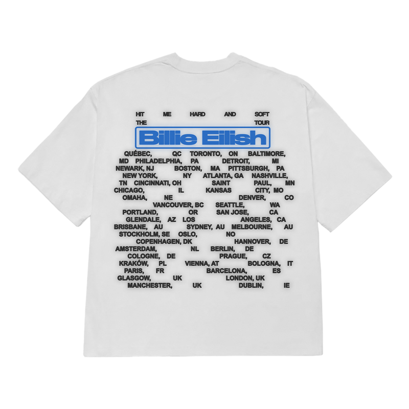 BILLIE PHOTO TOUR TEE