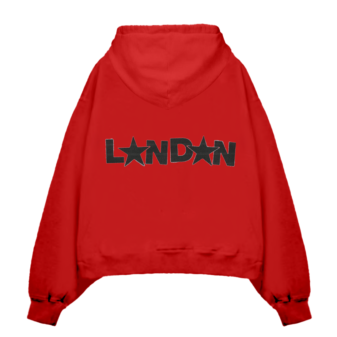 DO YOU KNOW HOW TO BEND? LONDON RED HOODIE