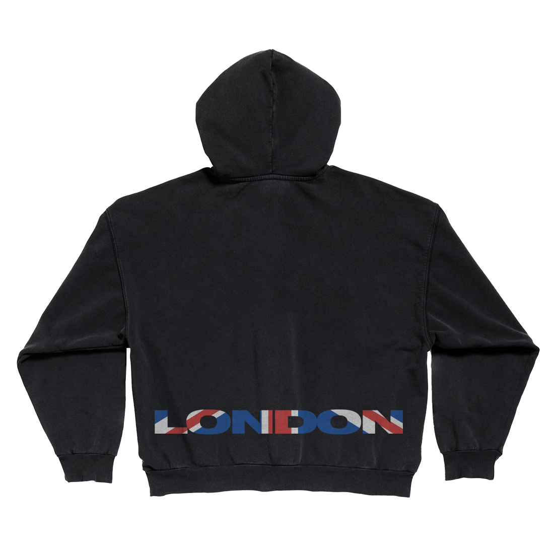 LONDON FLAG ZIP HOODIE