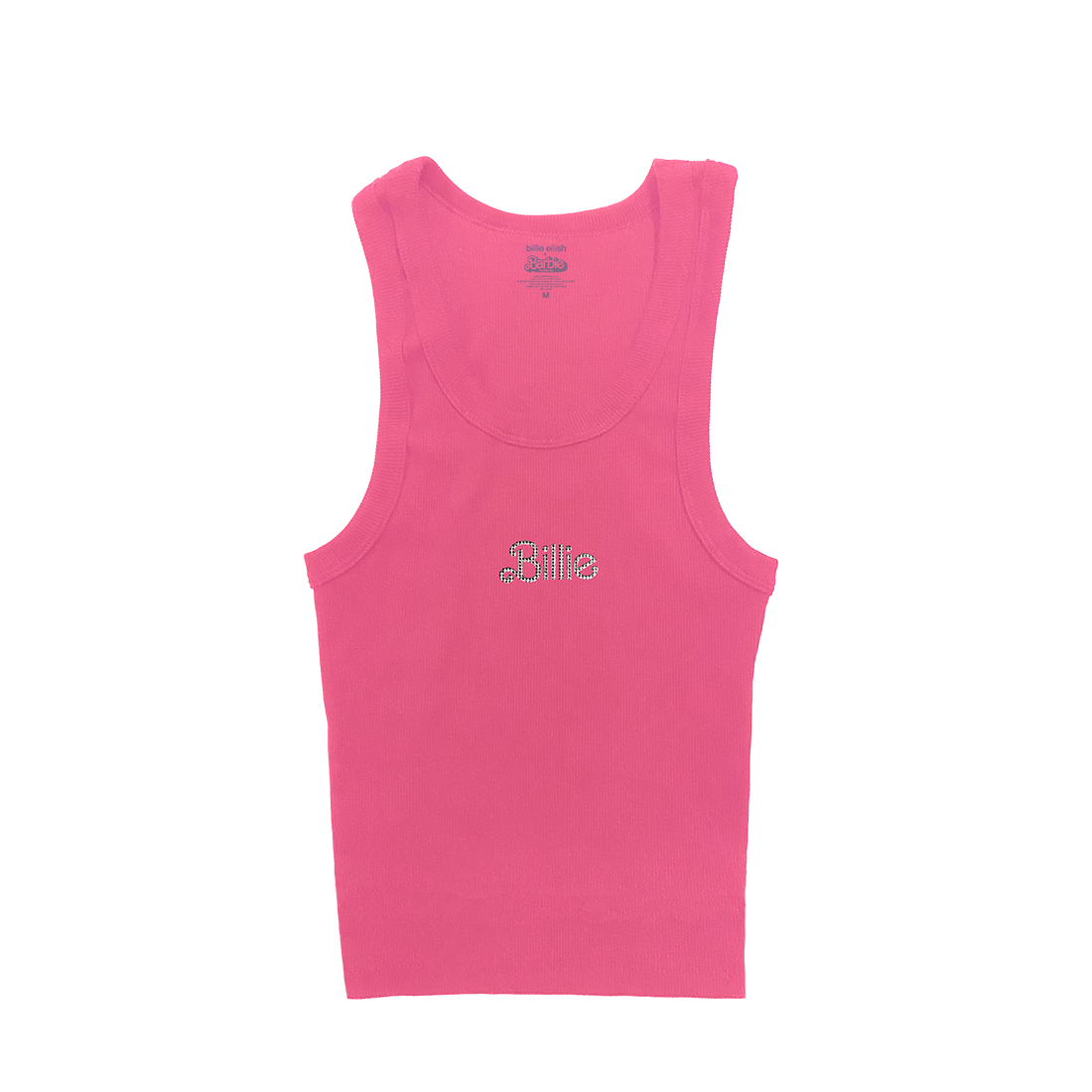 BARBIE X BILLIE EILISH PINK RIBBED TANK