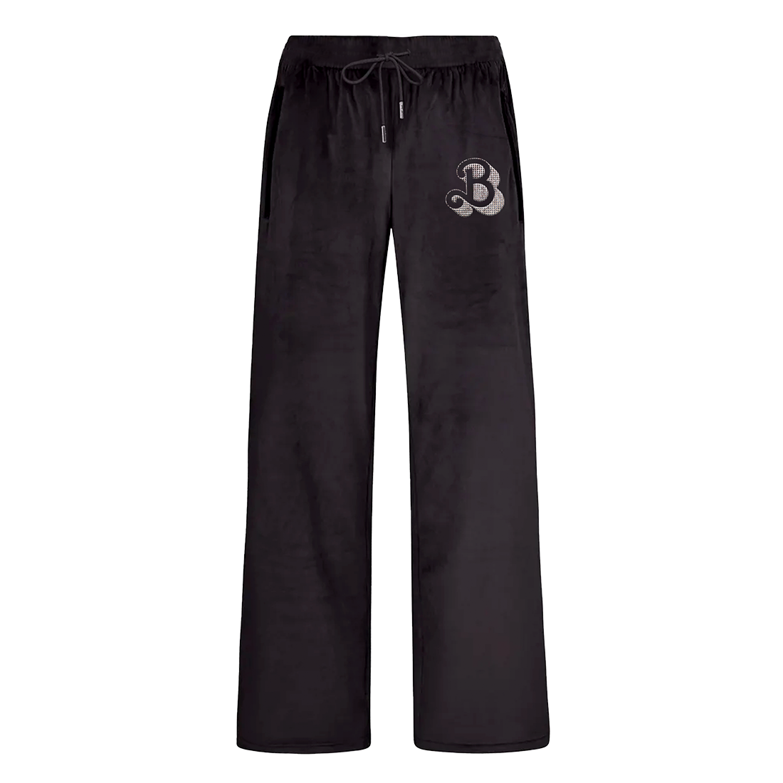 BARBIE X BILLIE EILISH BLACK VELOUR PANTS