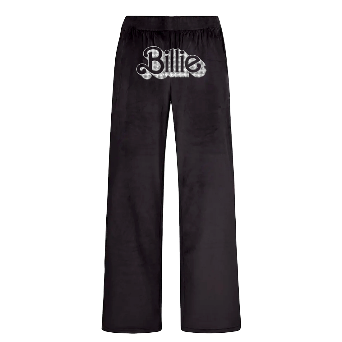 BARBIE X BILLIE EILISH BLACK VELOUR PANTS