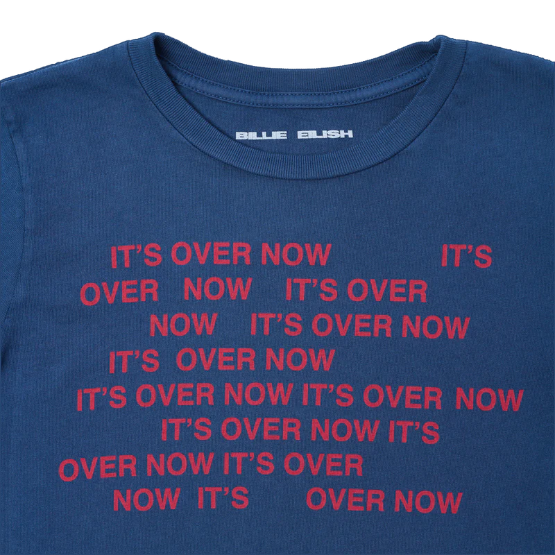 IT'S OVER NOW BABY CROP LONGSLEEVE
