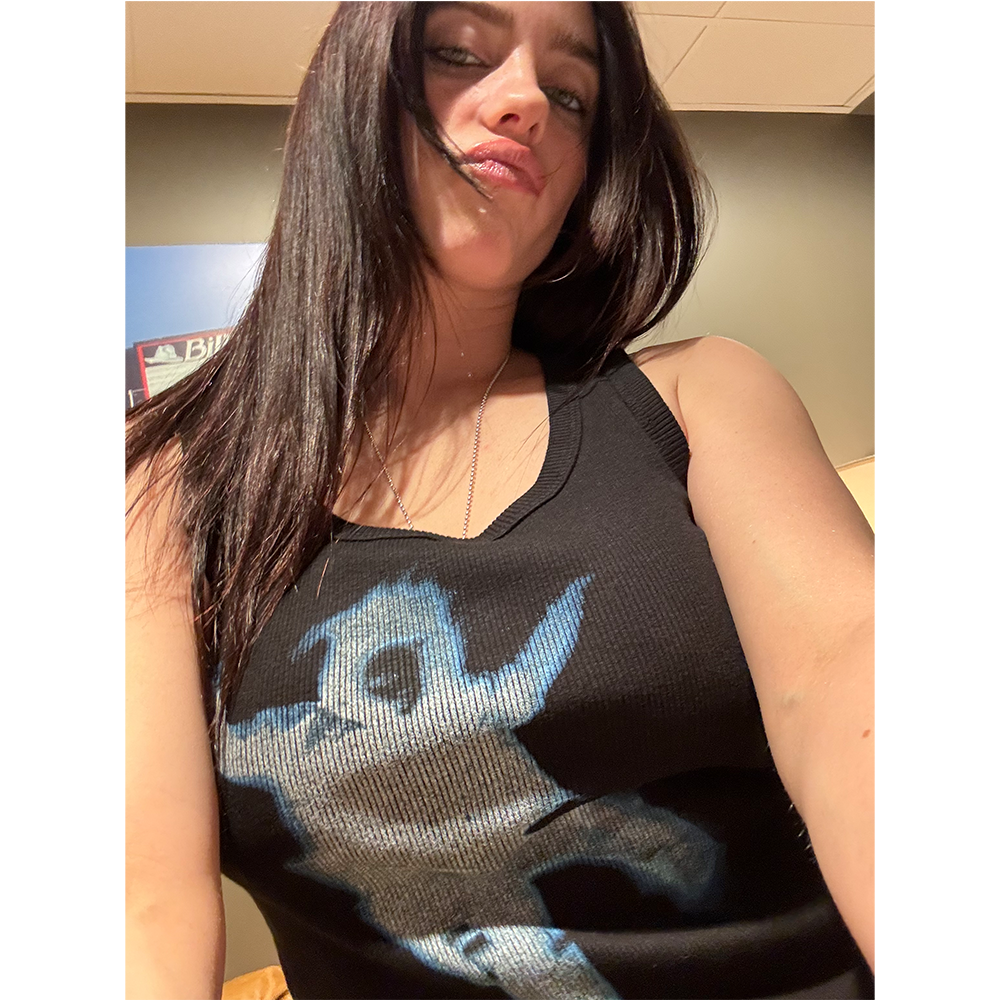 FALLING RIBBED TANK TOP