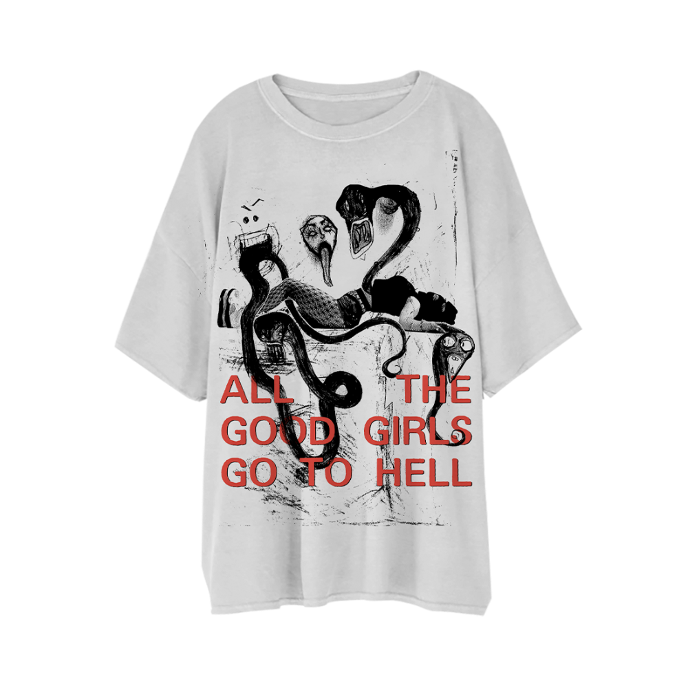 WHEN WE ALL FALL ASLEEP, WHERE DO WE GO? ANNIVERSARY T-SHIRT DRESS