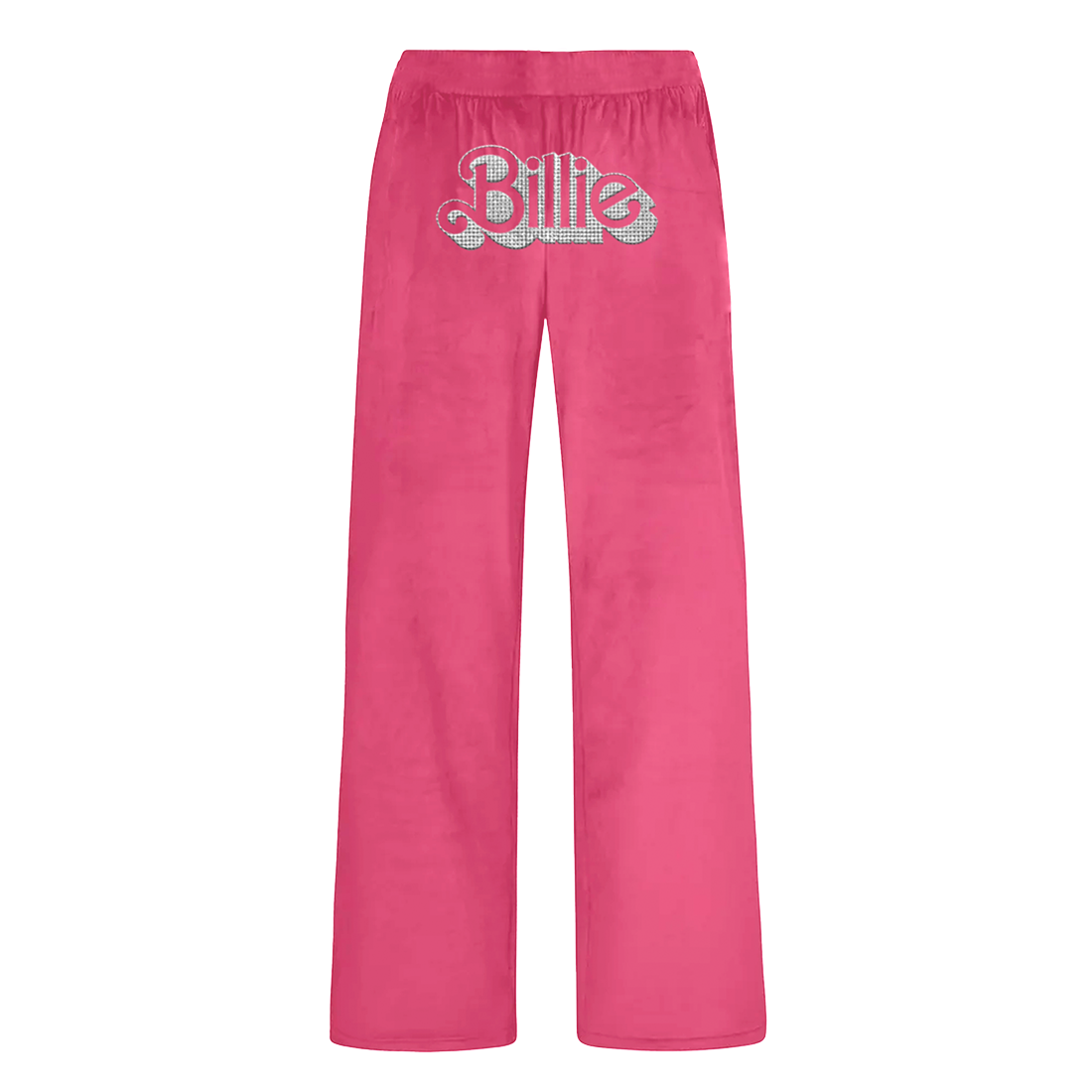 BARBIE X BILLIE EILISH PINK VELOUR PANTS
