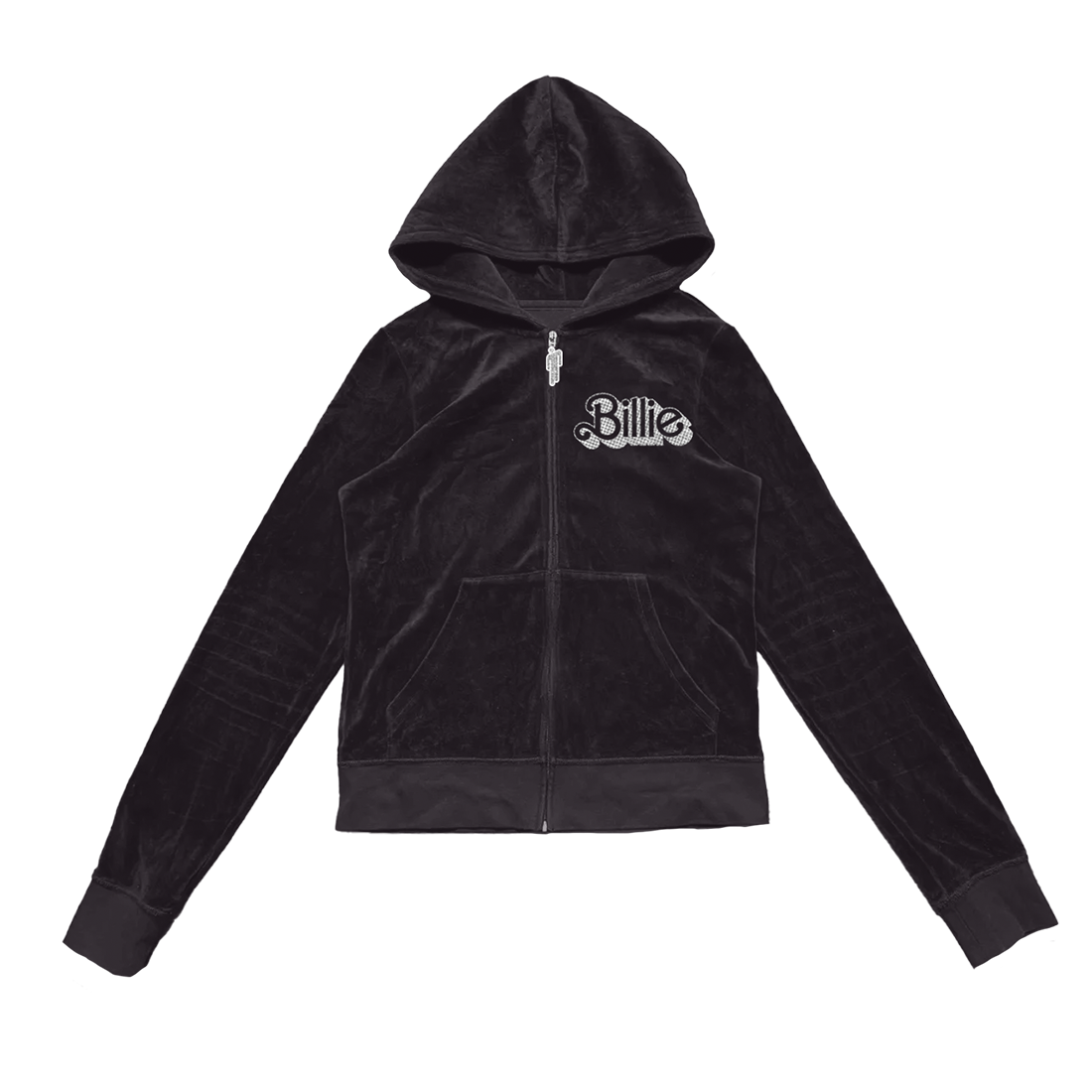 BARBIE X BILLIE EILISH BLACK VELOUR JACKET