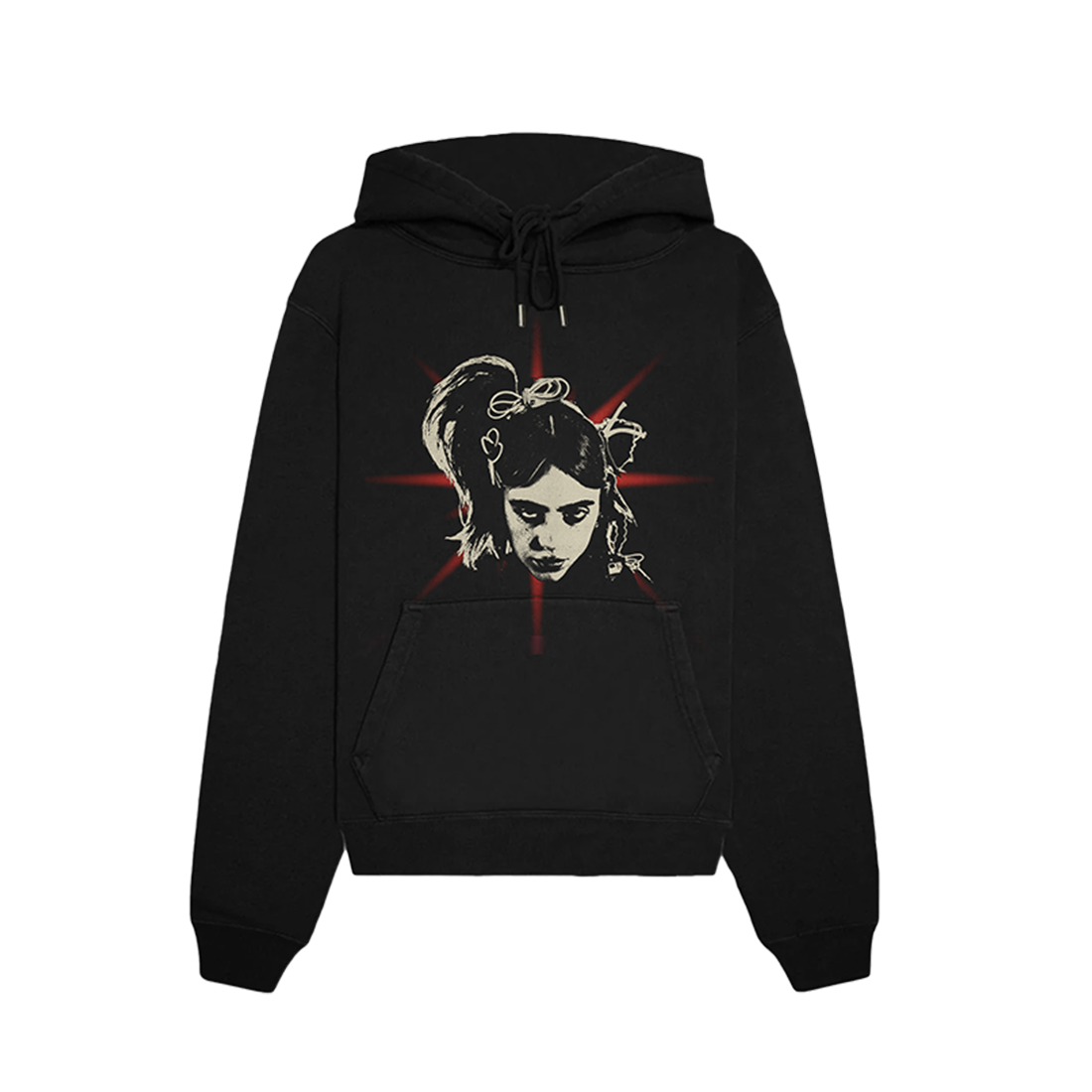 STARBURST BLACK HOODIE