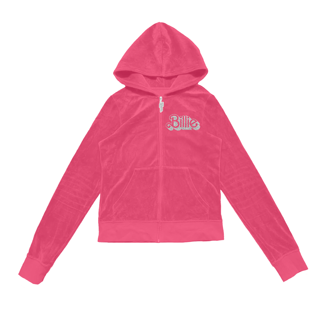 BARBIE X BILLIE EILISH PINK VELOUR JACKET